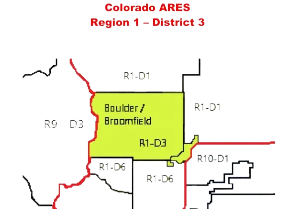 Colorado ARES Region 1 - District 3